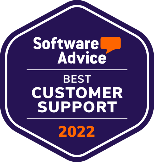 Best Customer Support Software advice award