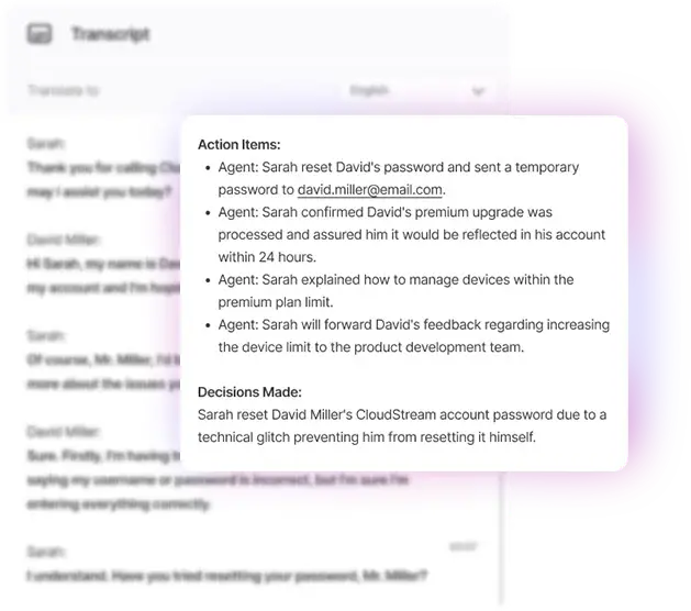 AI-powered real-time agent guidance